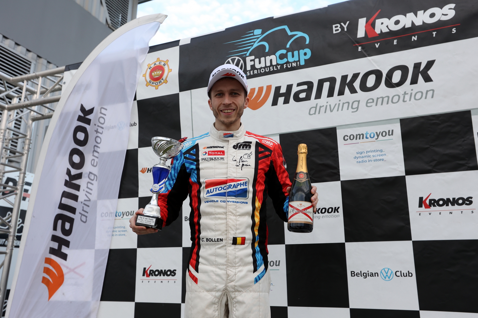 image 2 - Un deuxième Hankook Qualifying Trophy consécutif pour Cédric Bollen (#477 DRM Autographe Cup)