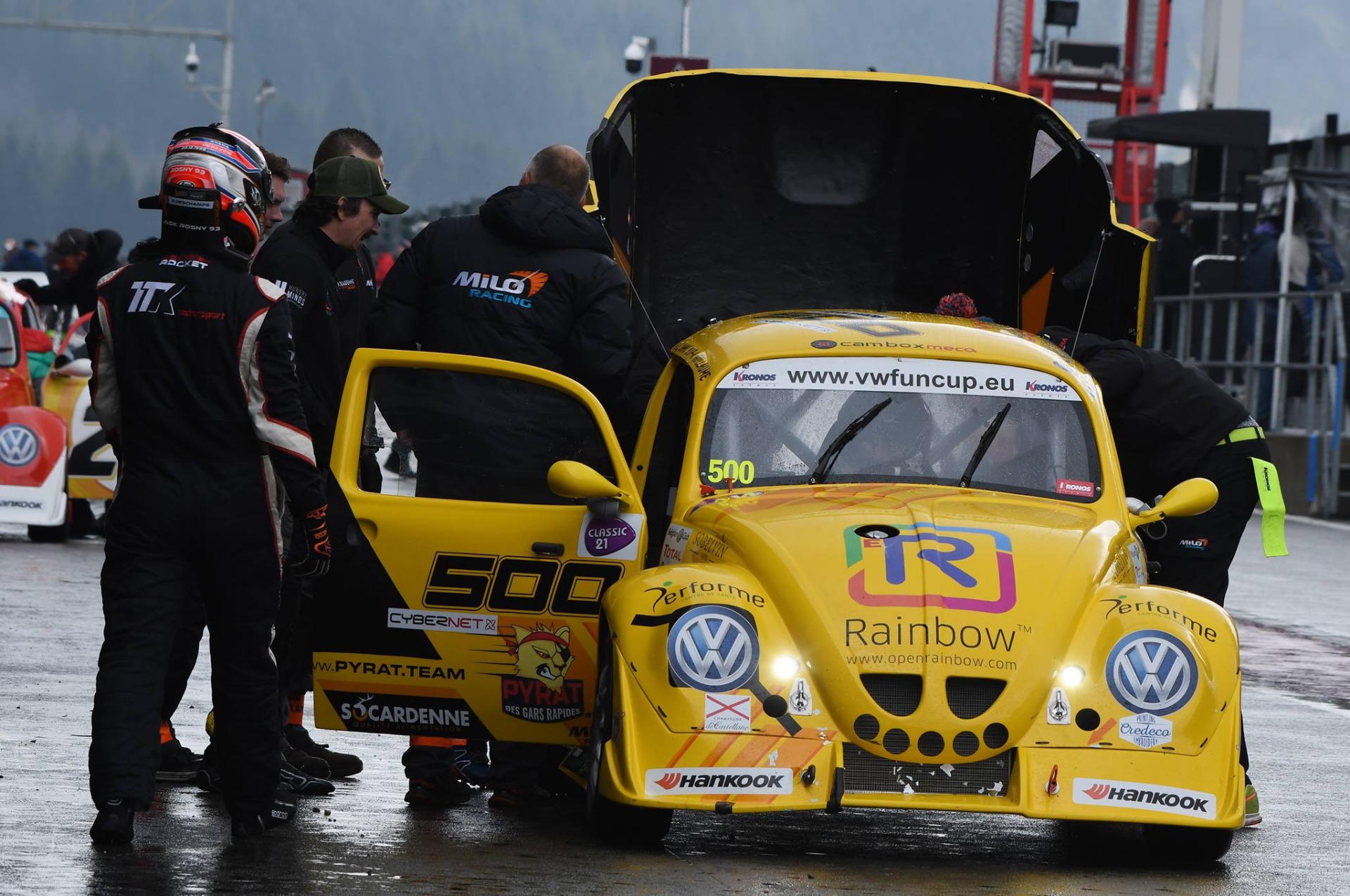 image 2 - Ma première course en VW Fun Cup : Pierre-André Guillaume