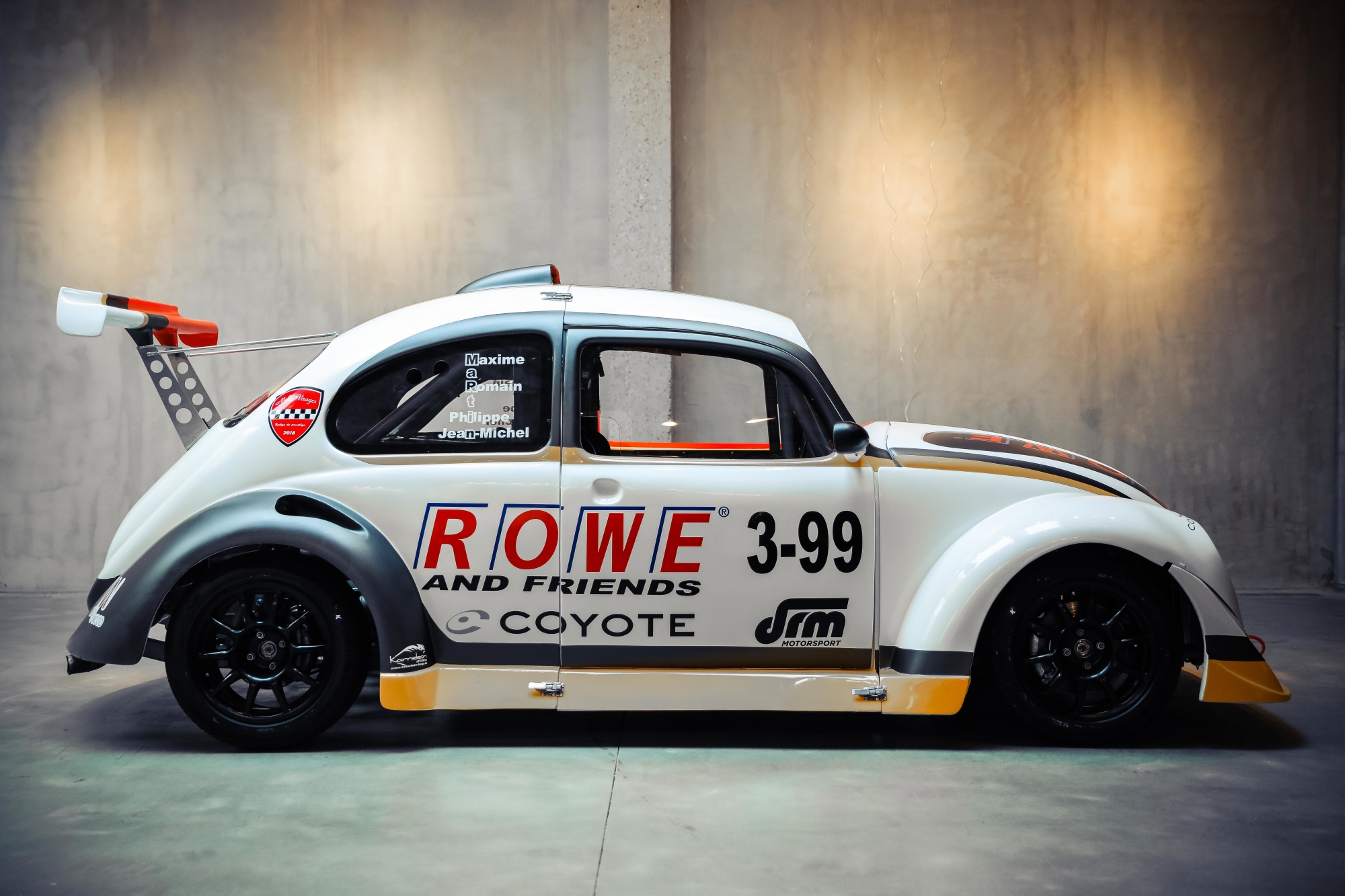 image 2 - La famille Martin au départ des 25 Hours VW Fun Cup 2018 !