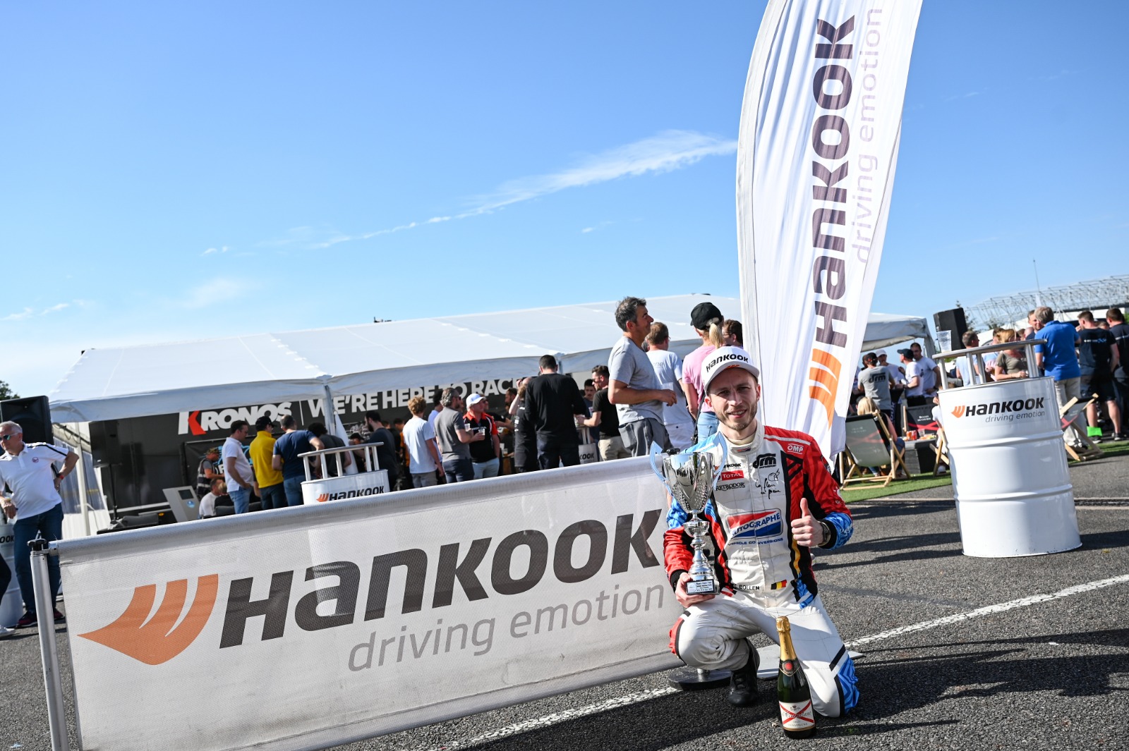 image 0 - Cédric Bollen prend seul les commandes du Hankook Qualifying Trophy