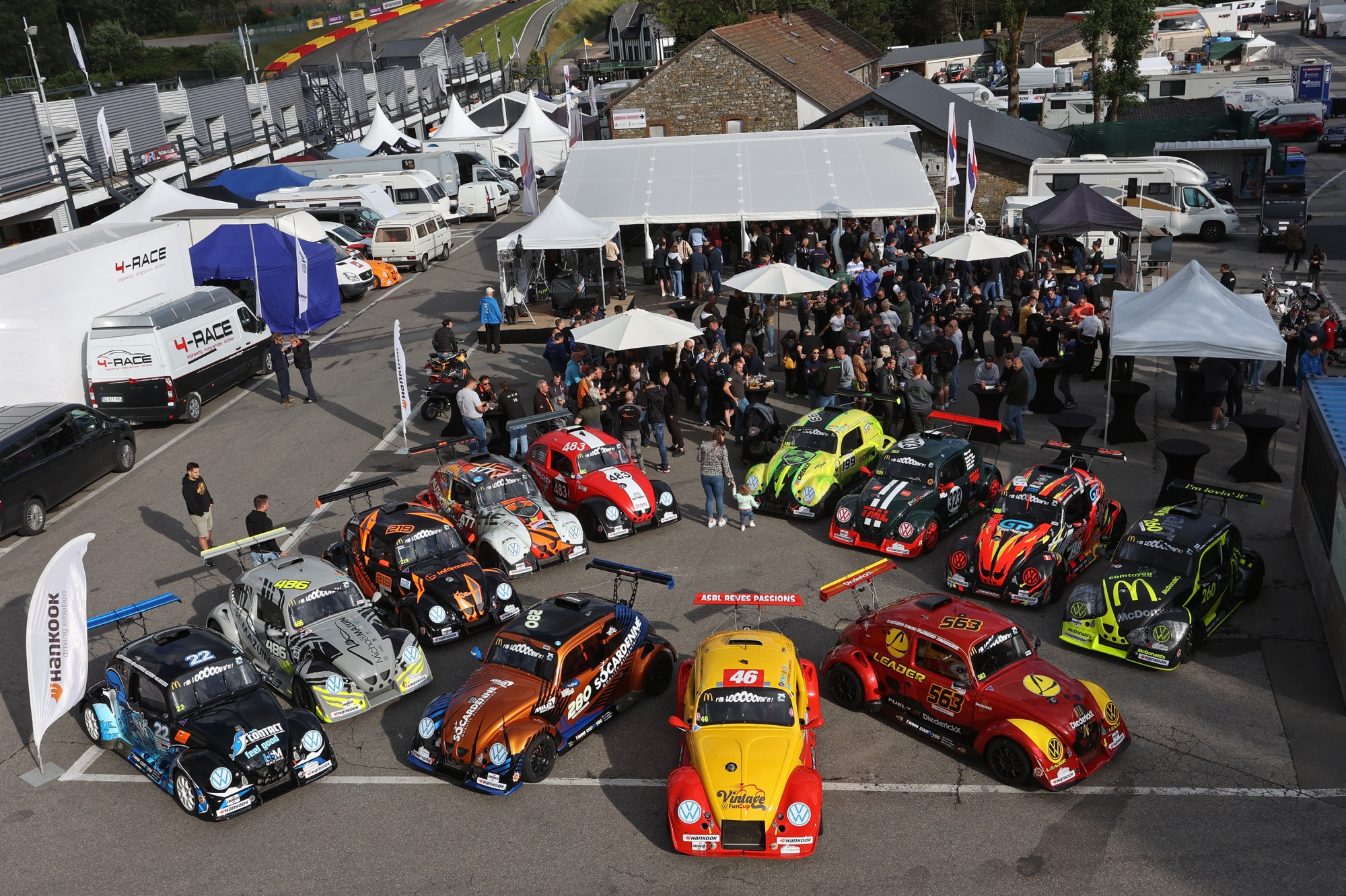 image 1 - Revivez l'intégralité des Hankook 25 Hours VW Fun Cup 2022