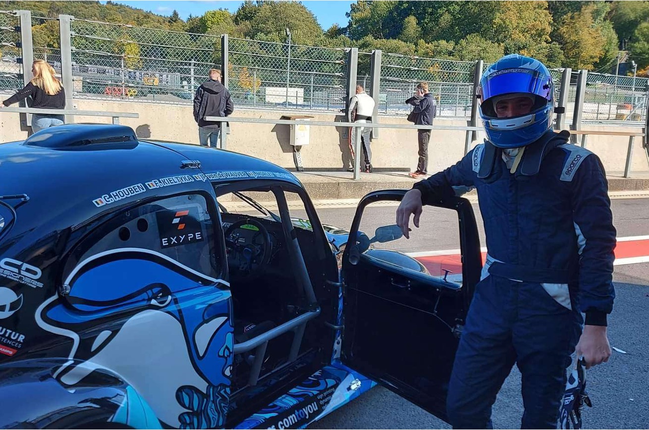 image 2 - Florian Bonjour goûte à la VW Fun Cup à Francorchamps