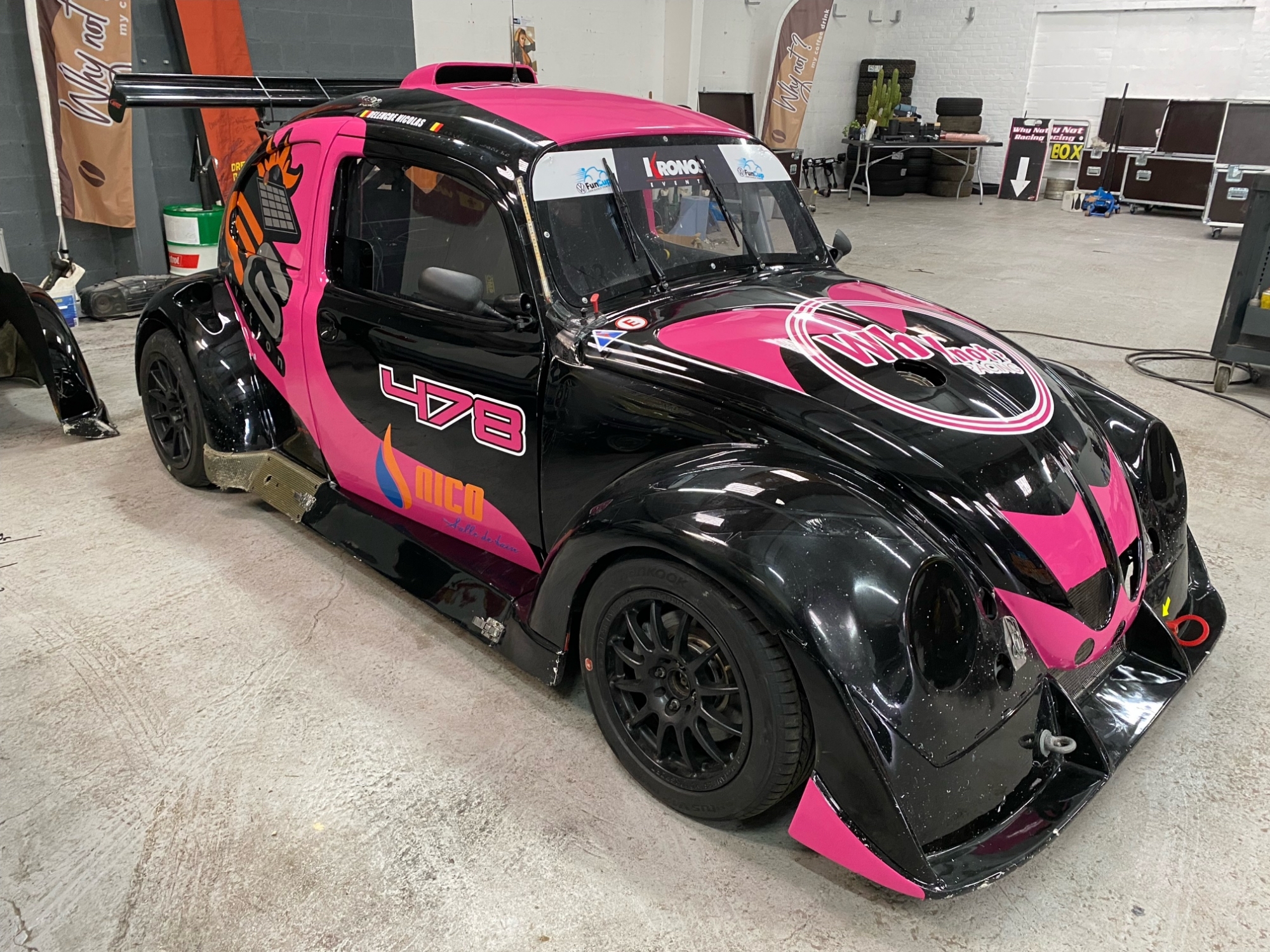 image 1 - Why Not? Racing devient Partner stagiaire de la Fun Cup et entame 2023 avec deux Evo3 !