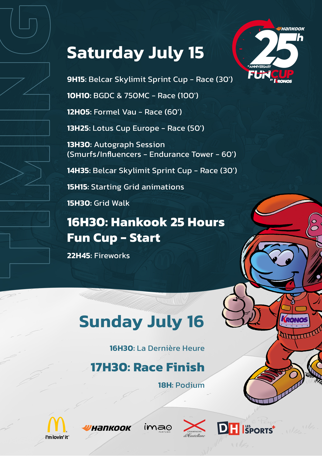 image 2 - La 25e édition des Hankook 25 Hours Fun Cup se fête aussi dans le paddock