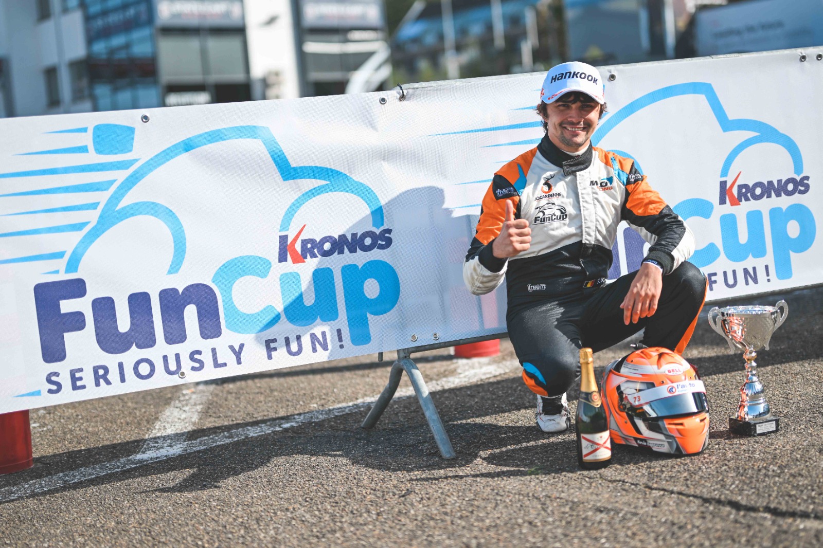 image 1 - Kevin Caprasse (#280 Milo Socardenne) s’offre la dernière pole position de la saison