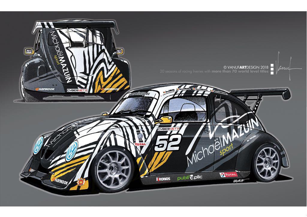 image 2 - Michaël Mazuin Sport engage deux voitures… et devient partenaire de la VW Fun Cup !