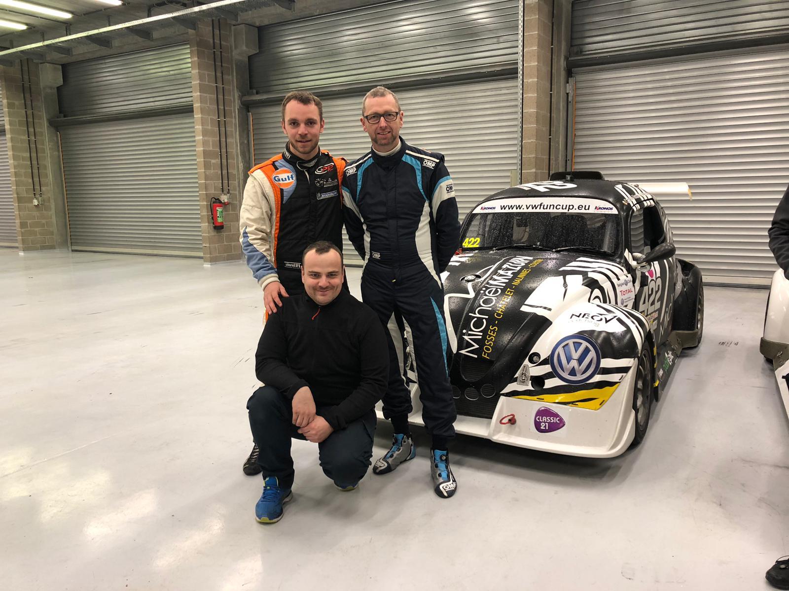 image 6 - Michaël Mazuin Sport engage deux voitures… et devient partenaire de la VW Fun Cup !