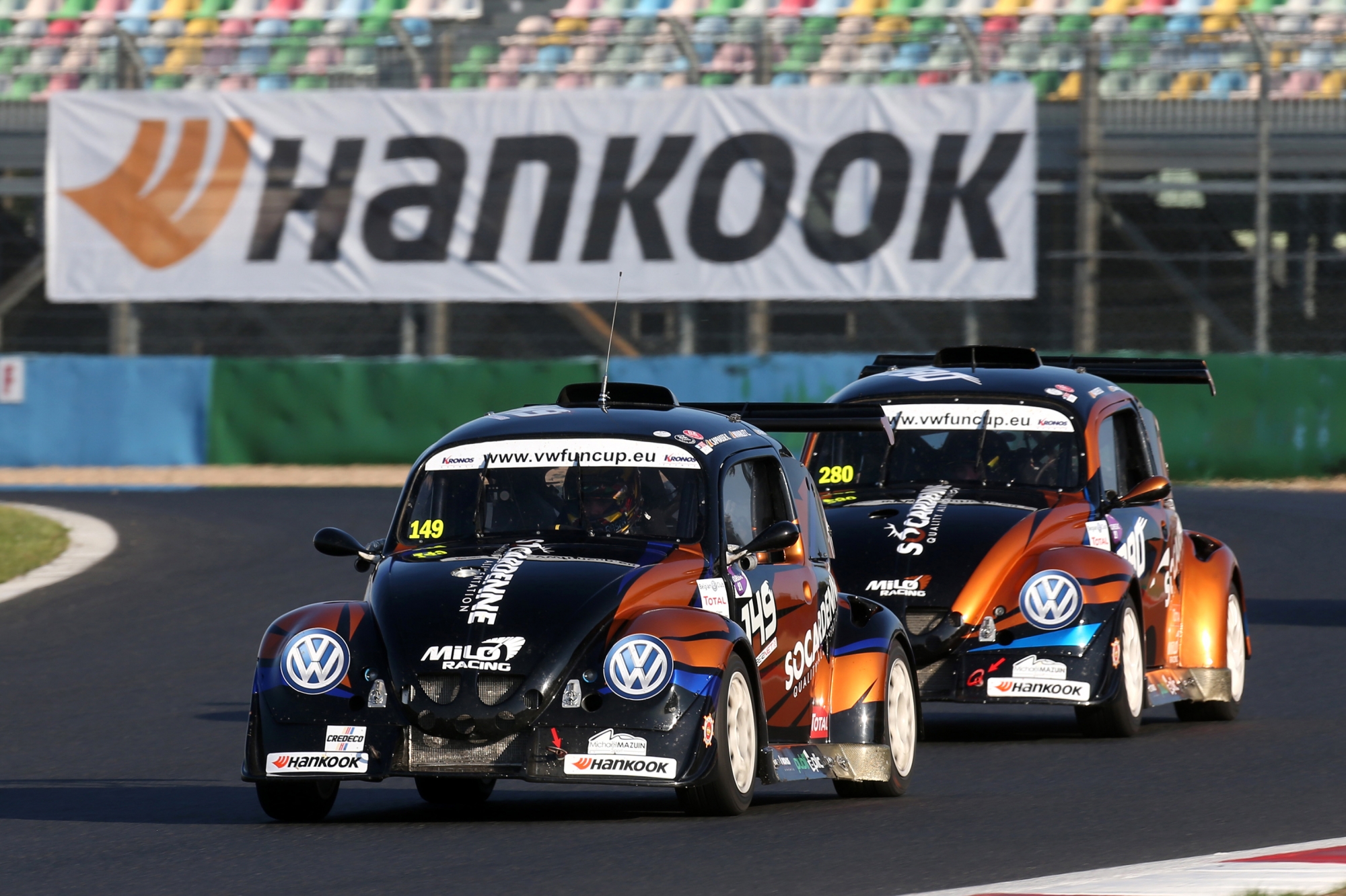 image 2 - Kevin Caprasse remporte le Hankook Qualifying Trophy, Milo Racing truste la première ligne
