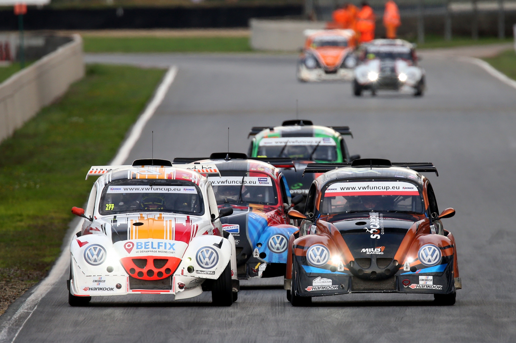 image 1 - Un format spectaculaire pour la VW e-Fun Cup powered by Hankook
