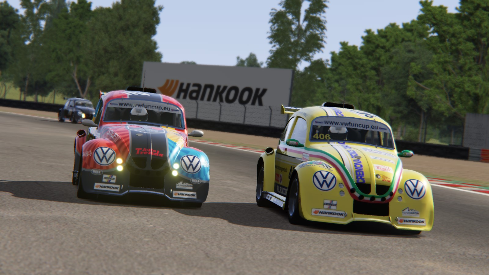 image 1 - Une soirée de folie à Zolder pour la VW e-Fun Cup powered by Hankook !