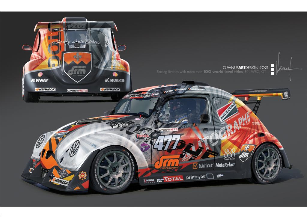 image 1 - Cédric Bollen, Sébastien Kluyskens et Maxime Soulet réunis sur la #477 DRM Motorsport