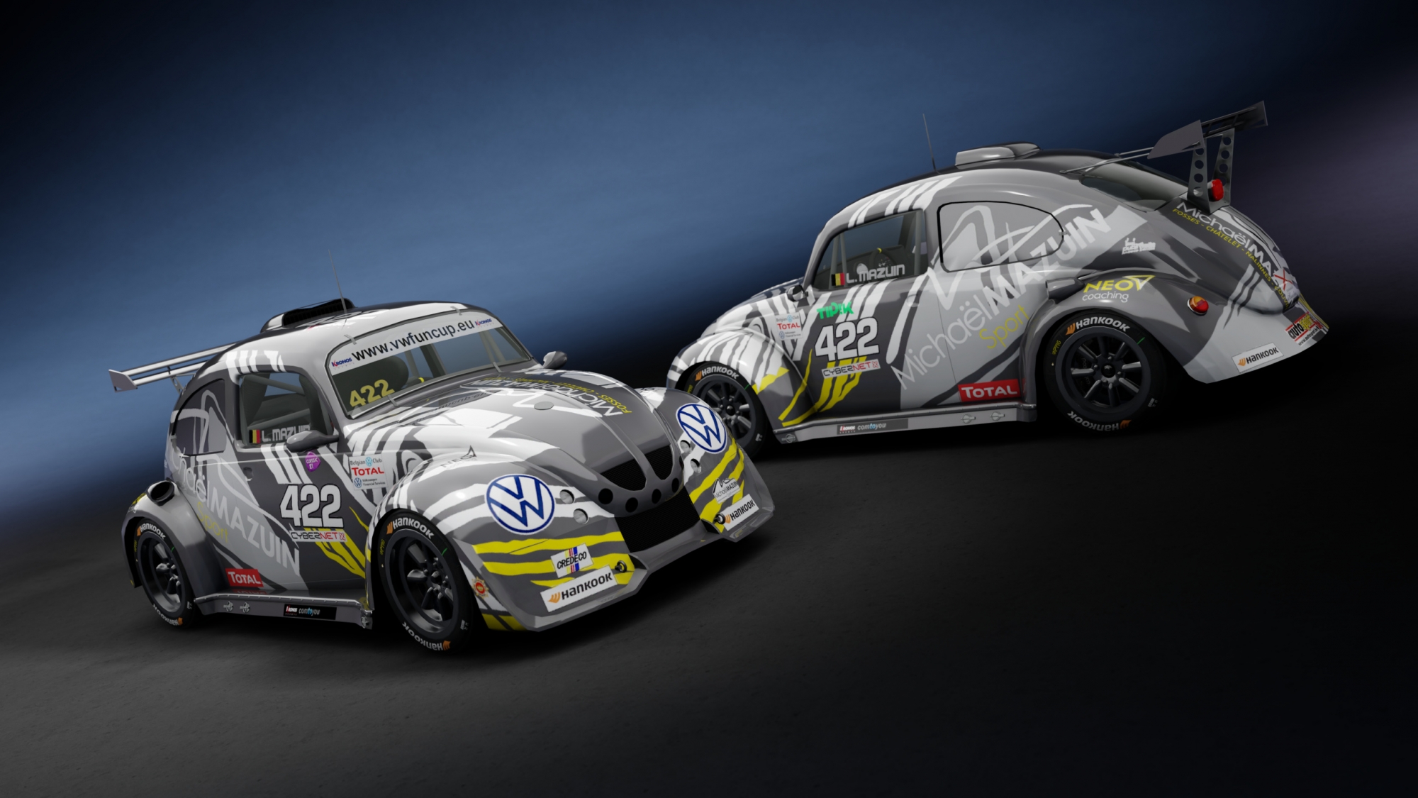 image 2 - Michaël Mazuin Sport partenaire de la VW e-Fun Cup 2021