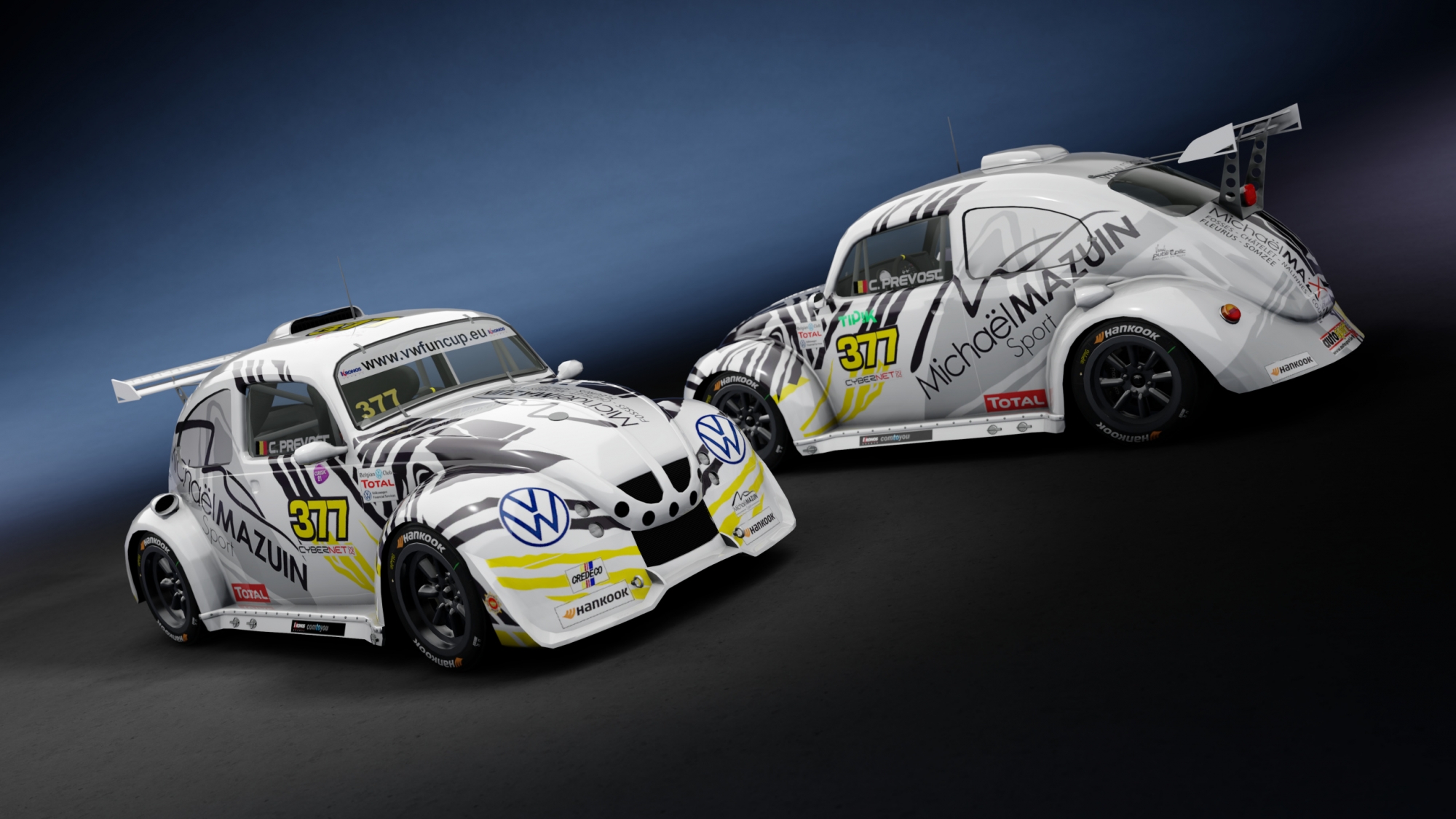 image 0 - Michaël Mazuin Sport partenaire de la VW e-Fun Cup 2021