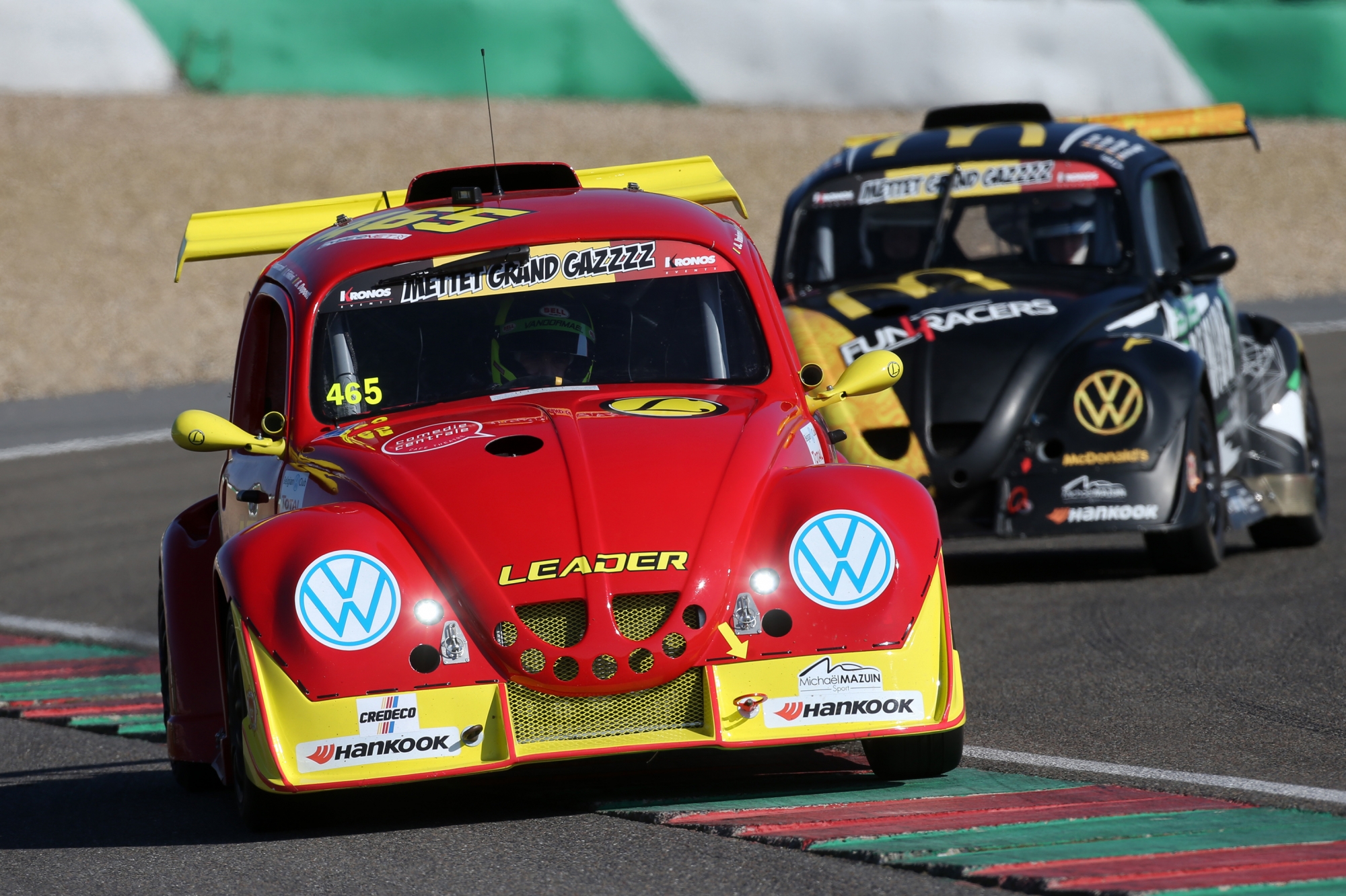 image 1 - Leader Racing en force à Spa, Chevalier sur la #465 et Morlet sur la #361 !