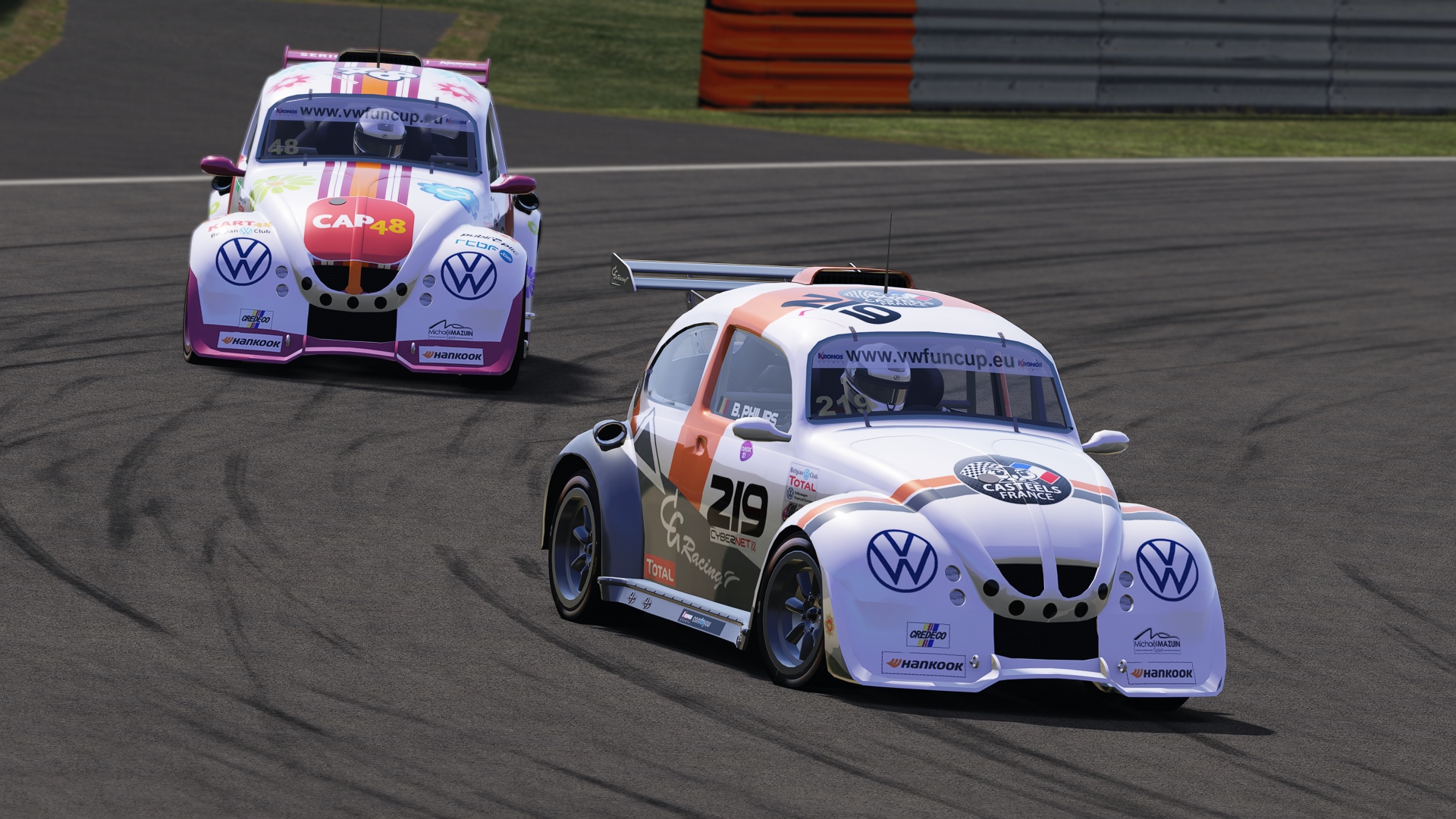 image 1 - La VW e-Fun Cup en route vers la plage digitalisée de Zandvoort